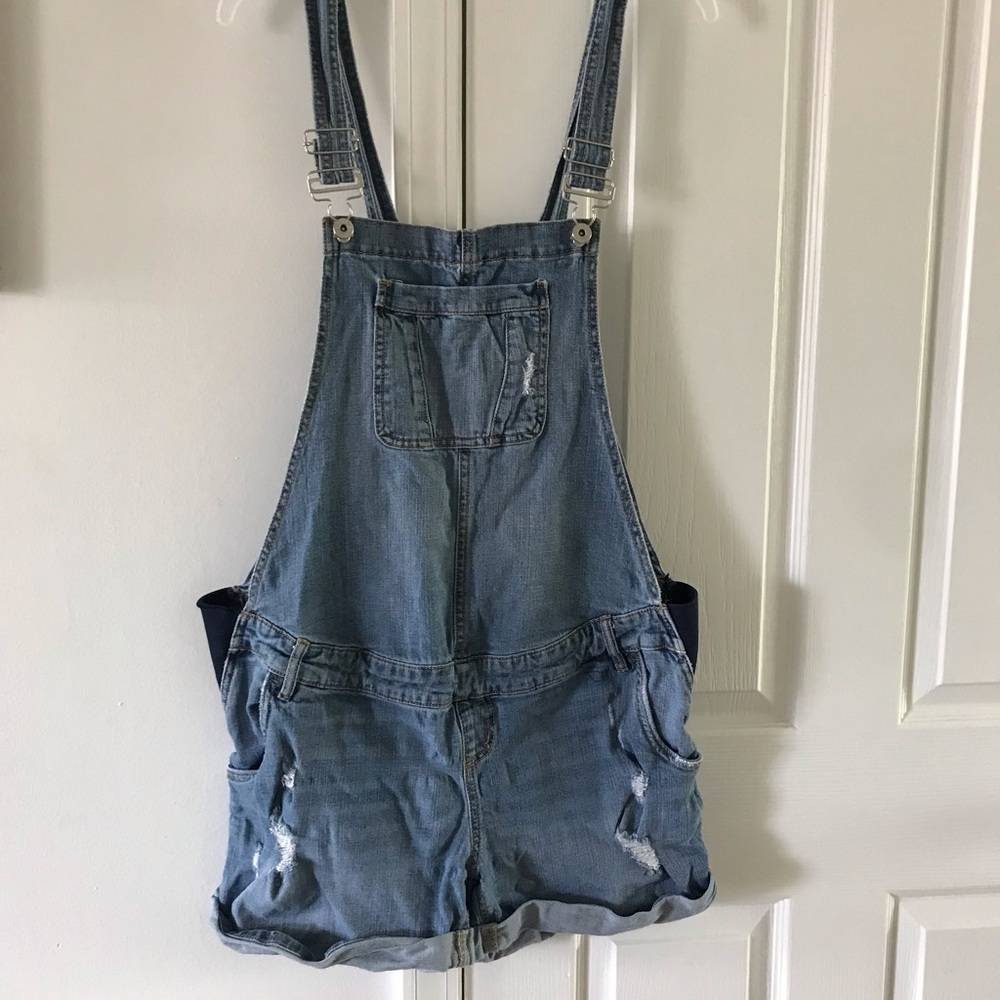 Maternity Short Overalls